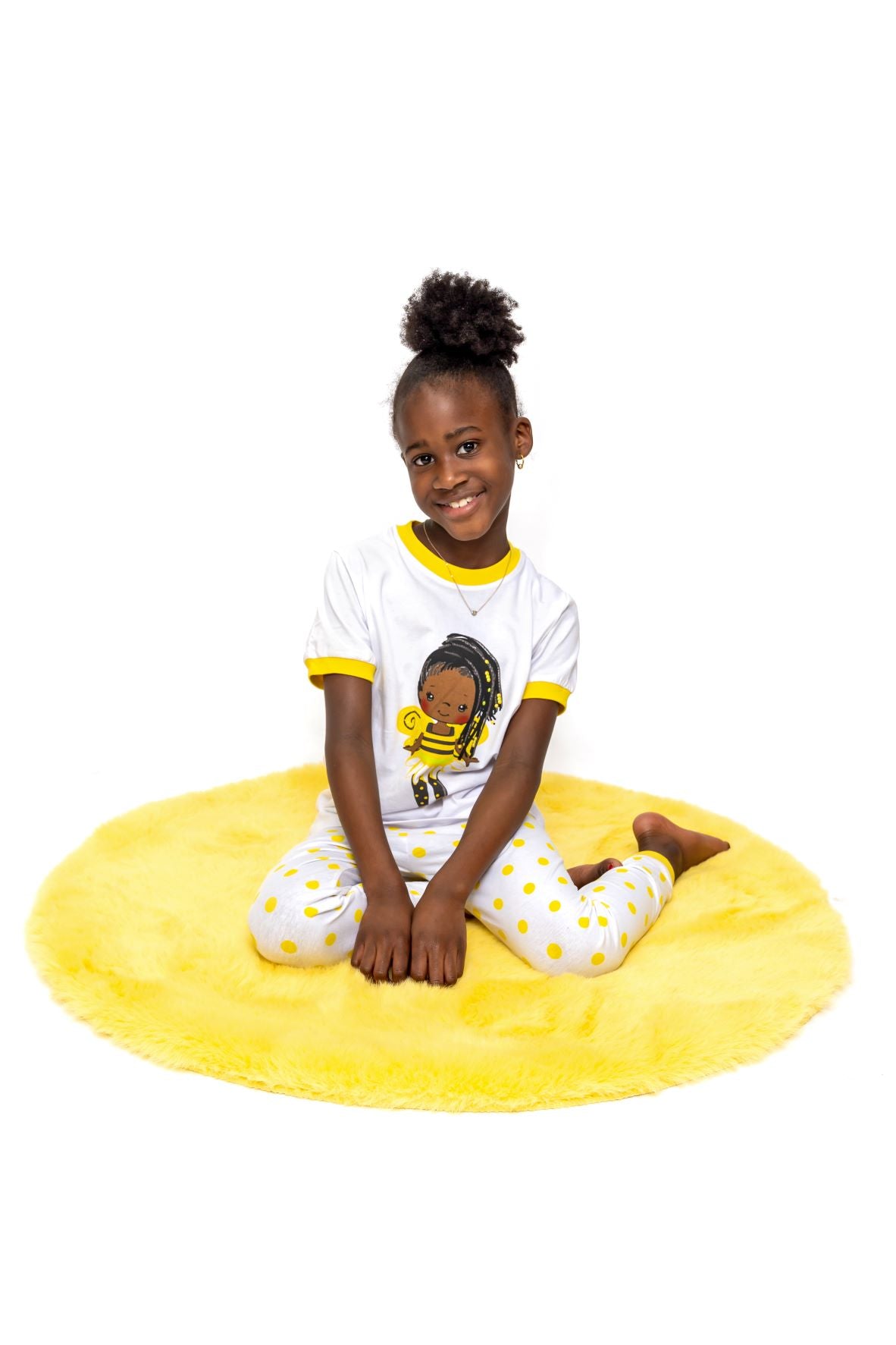 CURLY HEAD CUTIE HAIRSTYLES PAJAMA 2 PC SET SIZE TODDLER 2T - 14