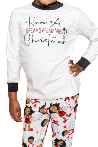 Christmas  Unisex Kid 2-Piece Pajamas Size Toddler 1T-14
