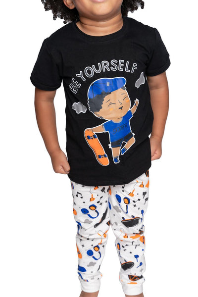 Skate & Snooze Dream Set BOYS PAJAMA 2 PC SET SIZE TODDLER 2T - 14