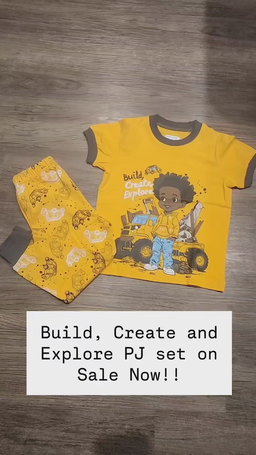 Build, Create and Explore Boys 2 pc Pajama set  size 2T -14