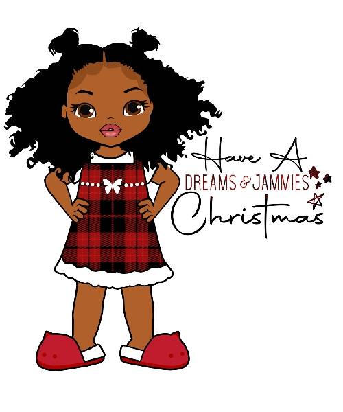 Christmas  Girl Kid 2-Piece Pajamas Size Toddler 2T -8