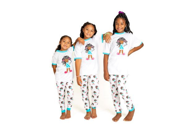 Slumber Girl Kids Pajamas 2-PCS PJs SIZE 1T -12