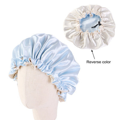 Kids 100% Satin Bonnet Adjustable Sleeping Bonnet